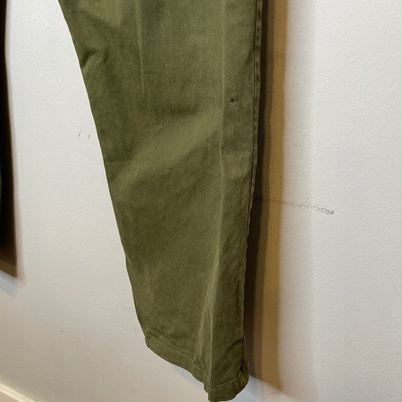 flint and tinder straight fit pants 38x25 Cropped Ankle green Men’s - Picture 6 of 6